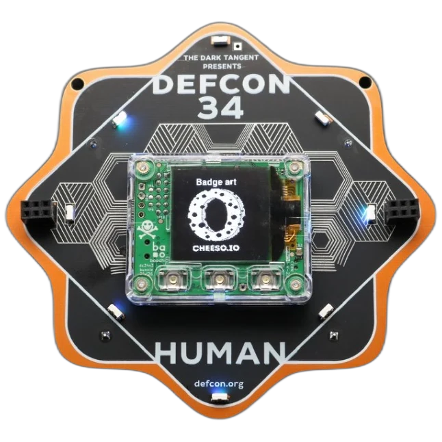 DC34: Badge hackin'
