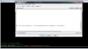 mIRC with nowPlaying and Aliases
